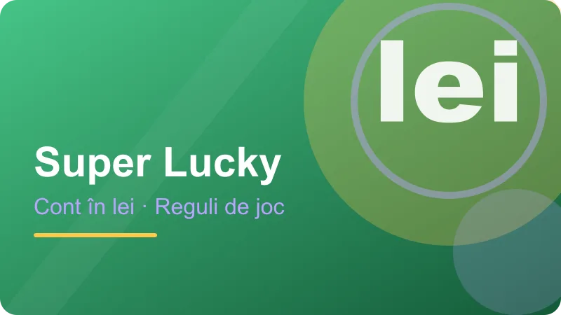 Super Lucky – Înainte de prima rundă: bugetul Înainte de prima rundă: bugetul – ilustrație pentru secțiunea Super Lucky